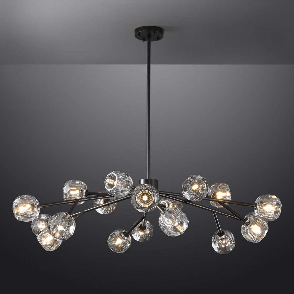 48 Inch Sputnik Globe Crystal Chandelier – Boule