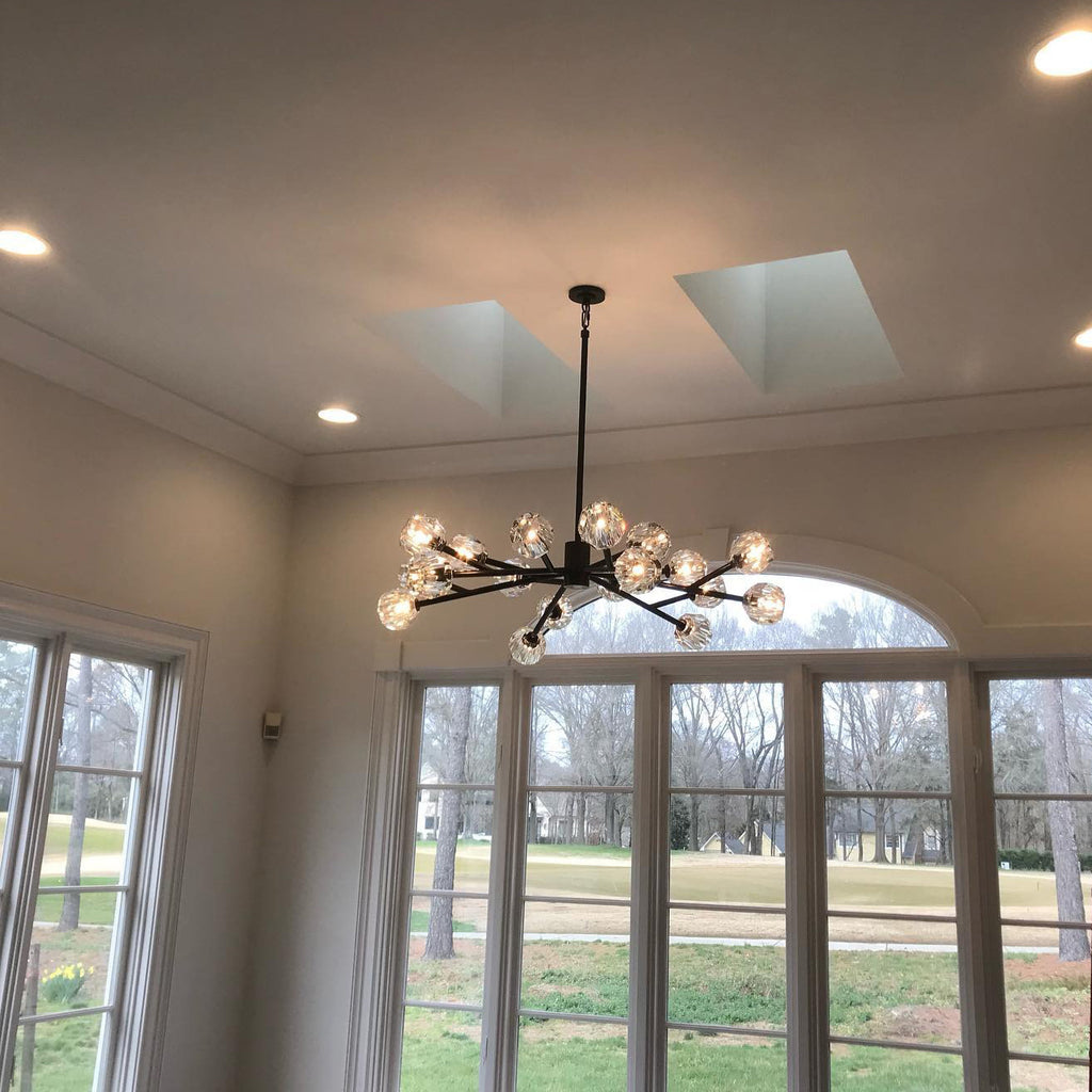 48 Inch Sputnik Globe Crystal Chandelier – Boule