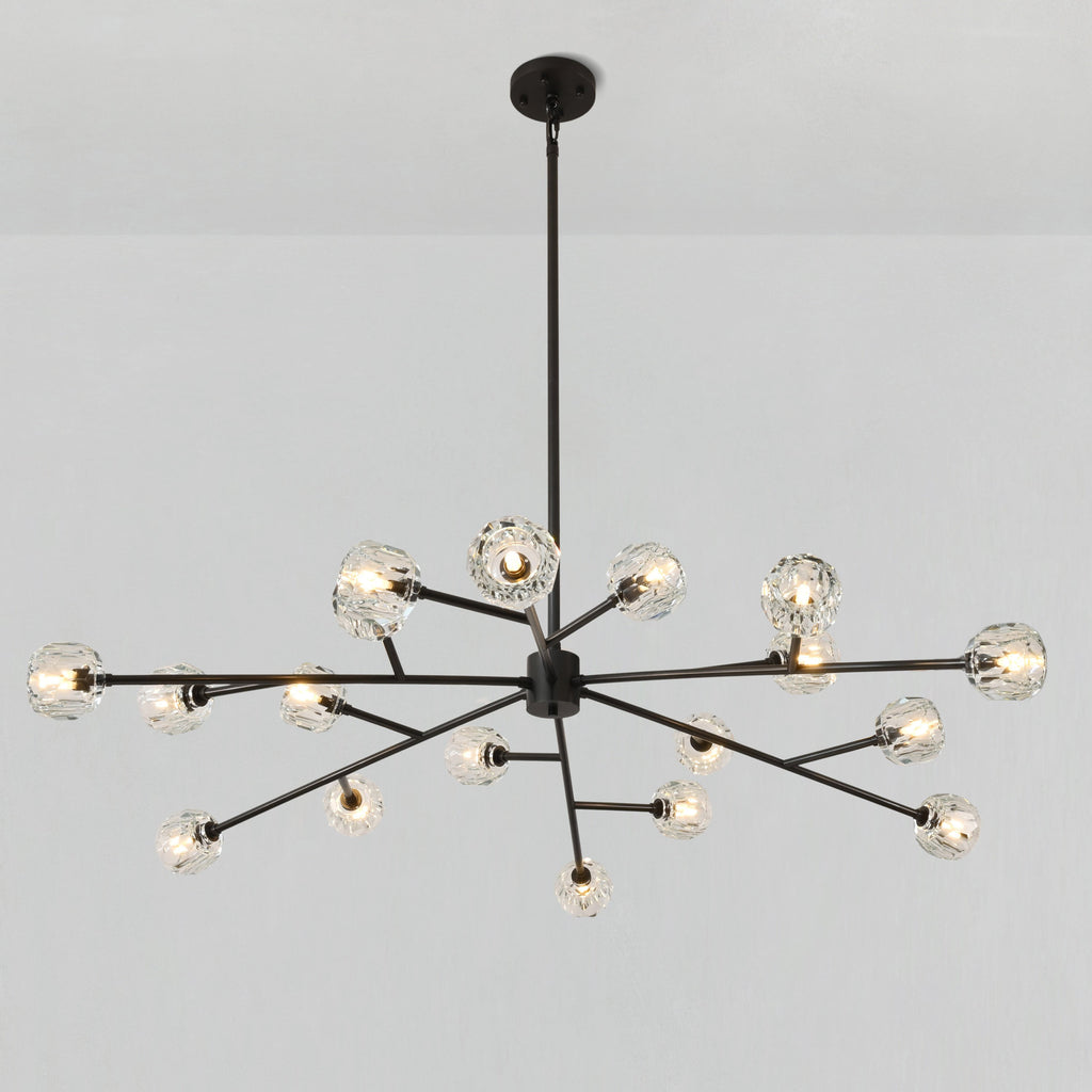 60 Inch Crystal Sputnik Sphere Chandelier – Boule