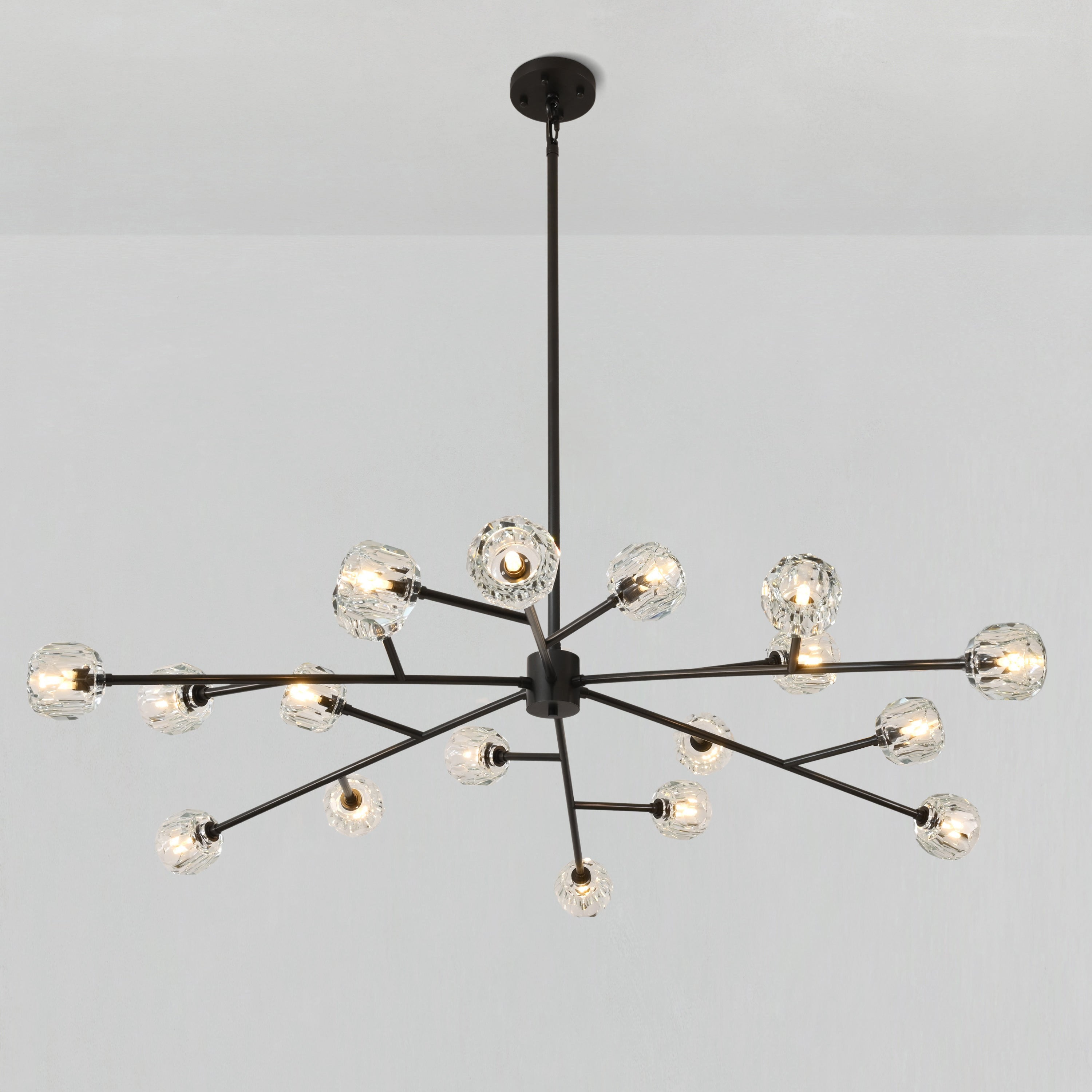 60 Inch Crystal Sputnik Sphere Chandelier – Boule