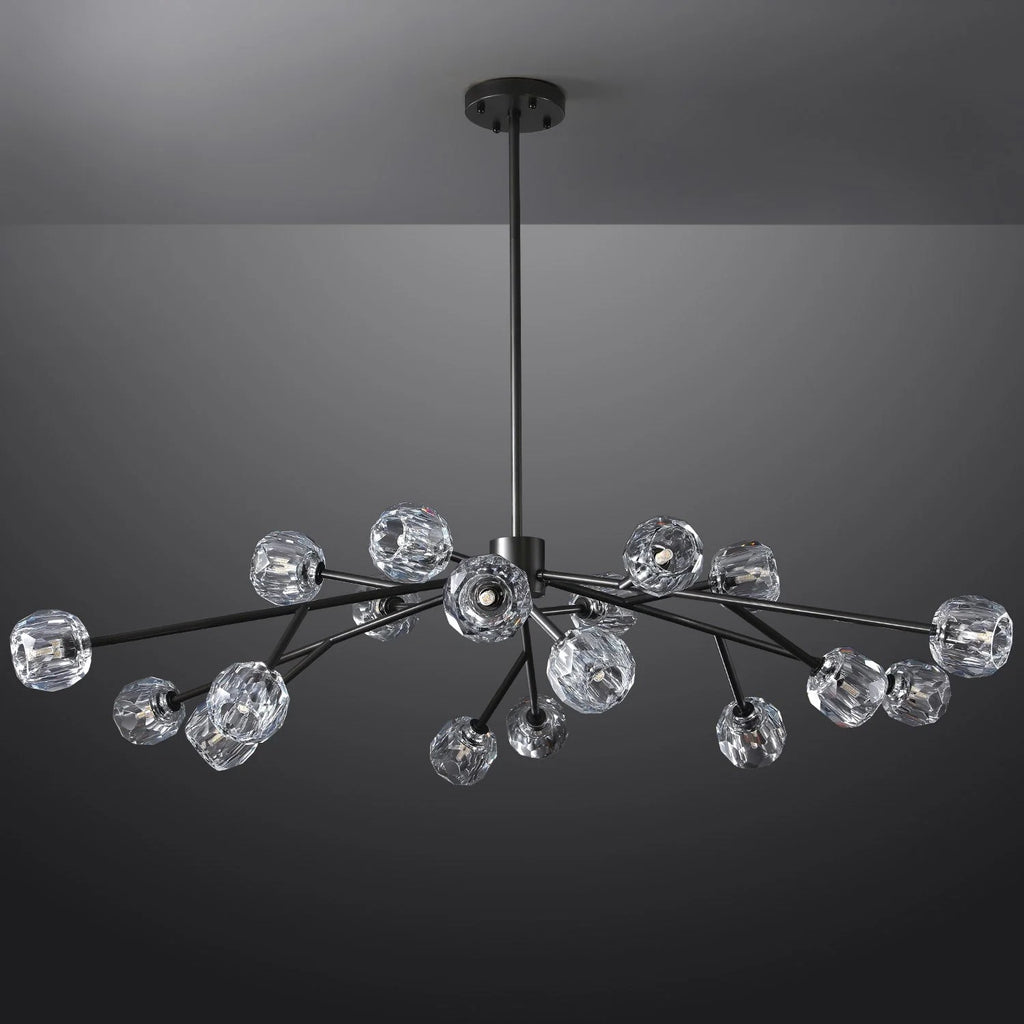 60 Inch Sputnik Crystal Globe Chandelier – Boule