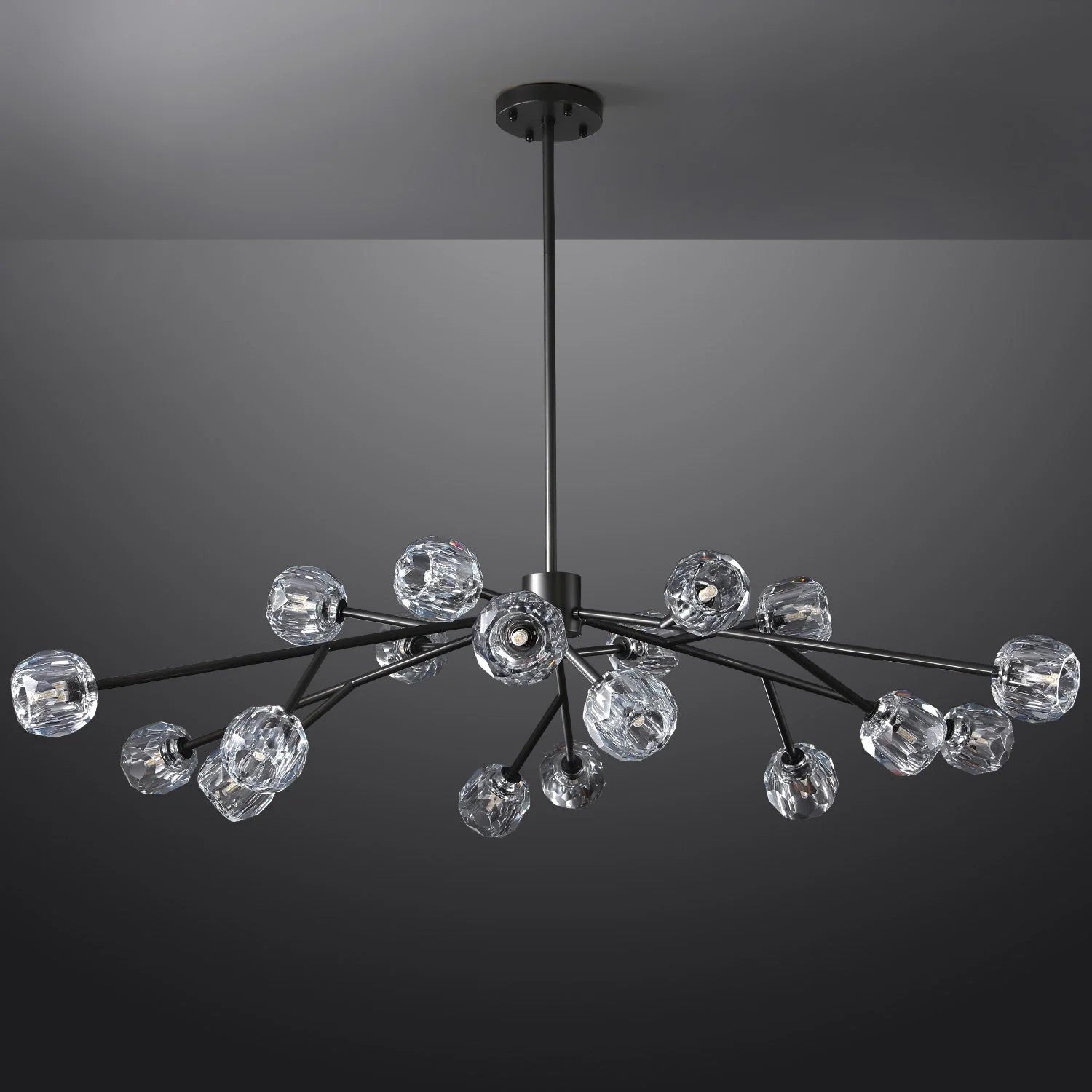 60 Inch Sputnik Crystal Globe Chandelier – Boule