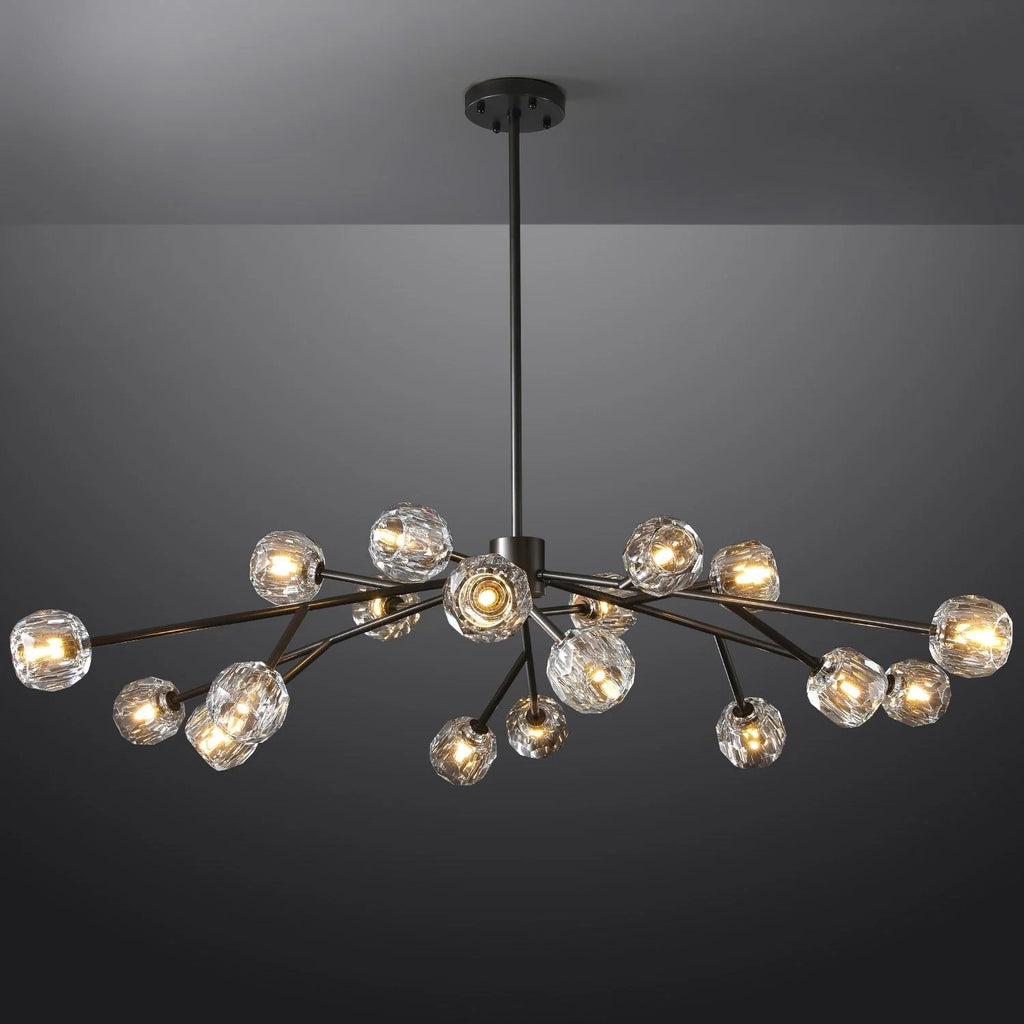 60 Inch Sputnik Crystal Globe Chandelier – Boule