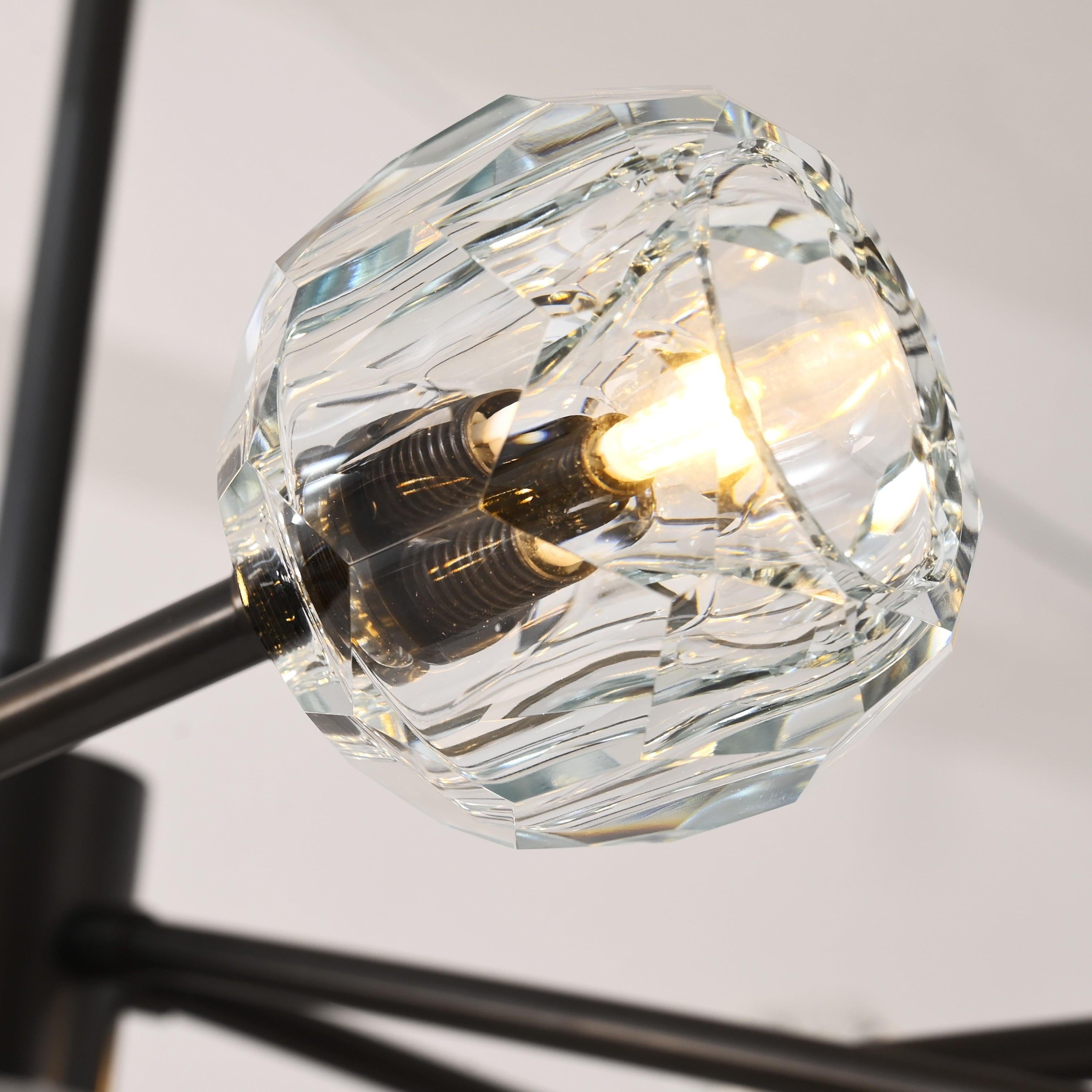 60 Inch Crystal Sputnik Sphere Chandelier – Boule