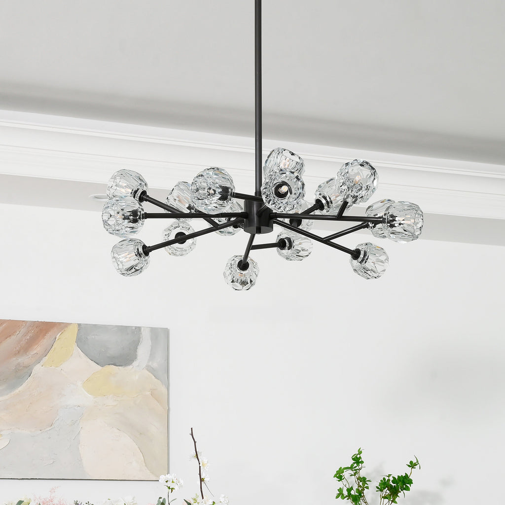 36 Inch Crystal Sputnik Sphere Chandelier – Boule