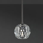 5 Inch Globe Crystal Rod Pendant Light – Boule