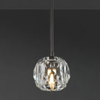 5 Inch Globe Crystal Rod Pendant Light – Boule