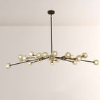 72 Inch Crystal Arm Oval Chandelier – Boule