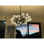 72 Inch Crystal Arm Oval Chandelier – Boule