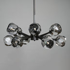 24 Inch Smoked Crystal Sputnik Sphere Chandelier – Boule