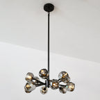 24 Inch Smoked Crystal Sputnik Sphere Chandelier – Boule