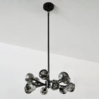 24 Inch Smoked Crystal Sputnik Sphere Chandelier – Boule