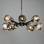 24 Inch Smoked Crystal Sputnik Sphere Chandelier – Boule