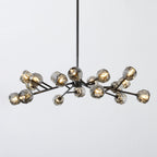 48 Inch Smoked Crystal Sputnik Sphere Chandelier – Boule
