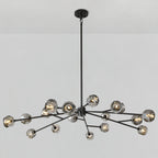 60 Inch Smoked Crystal Sputnik Sphere Chandelier – Boule