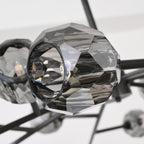 60 Inch Smoked Crystal Sputnik Sphere Chandelier – Boule