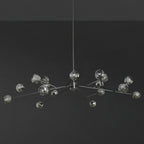 72 Inch Smoked Crystal Sputnik Sphere Chandelier – Boule