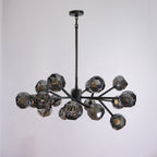 36 Inch Smoked Crystal Sputnik Sphere Chandelier – Boule