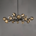36 Inch Smoked Crystal Sputnik Sphere Chandelier – Boule