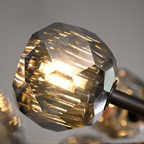 36 Inch Smoked Crystal Sputnik Sphere Chandelier – Boule