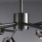48 Inch Smoked Crystal Sputnik Sphere Chandelier – Boule