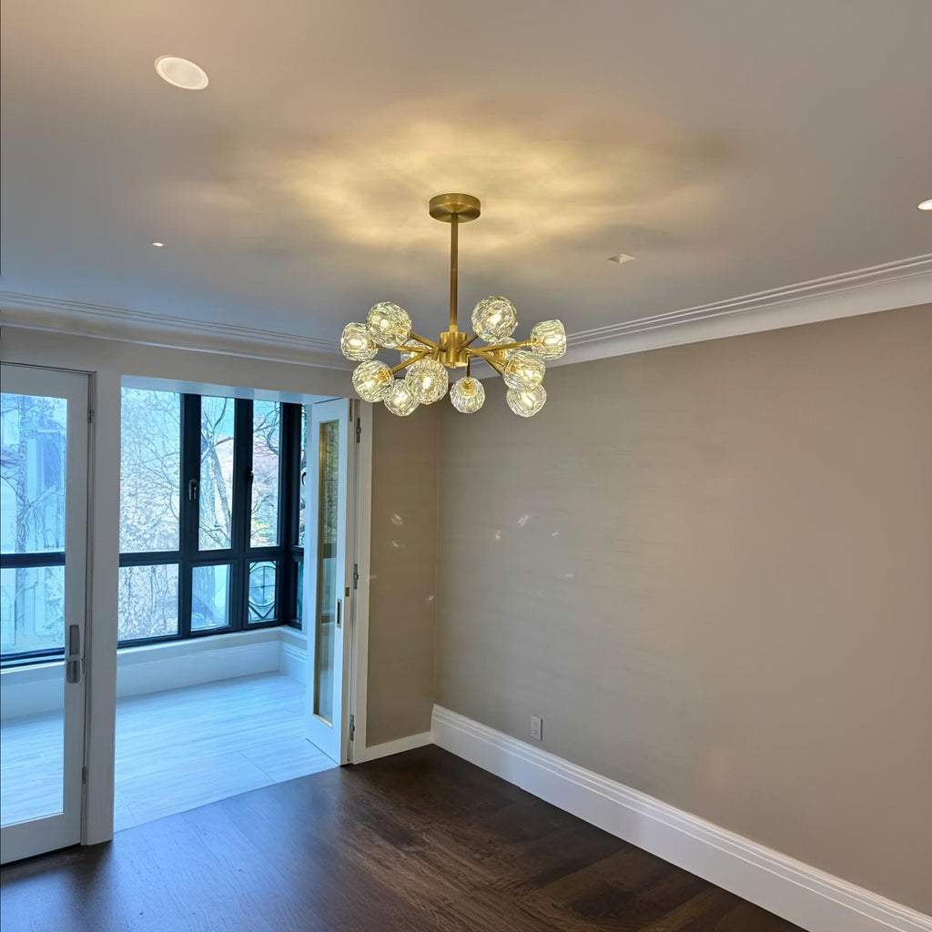 24 Inch Sputnik Globe Crystal Chandelier – Boule