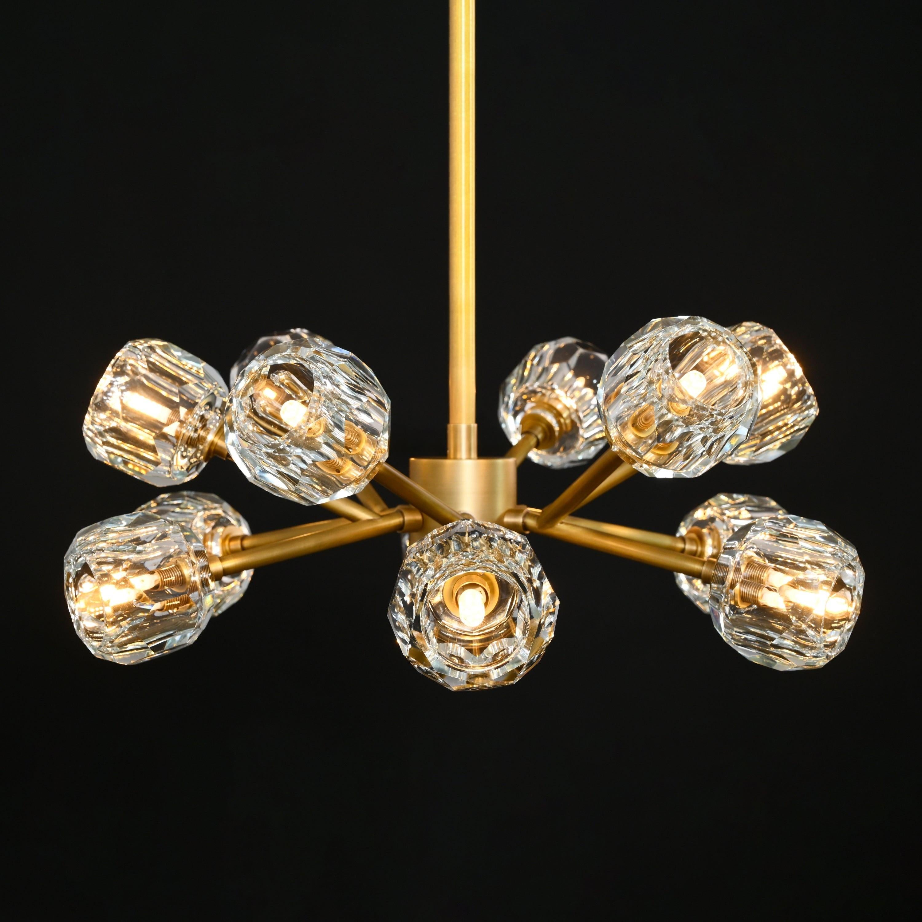 24 Inch Crystal Sputnik Sphere Chandelier – Boule
