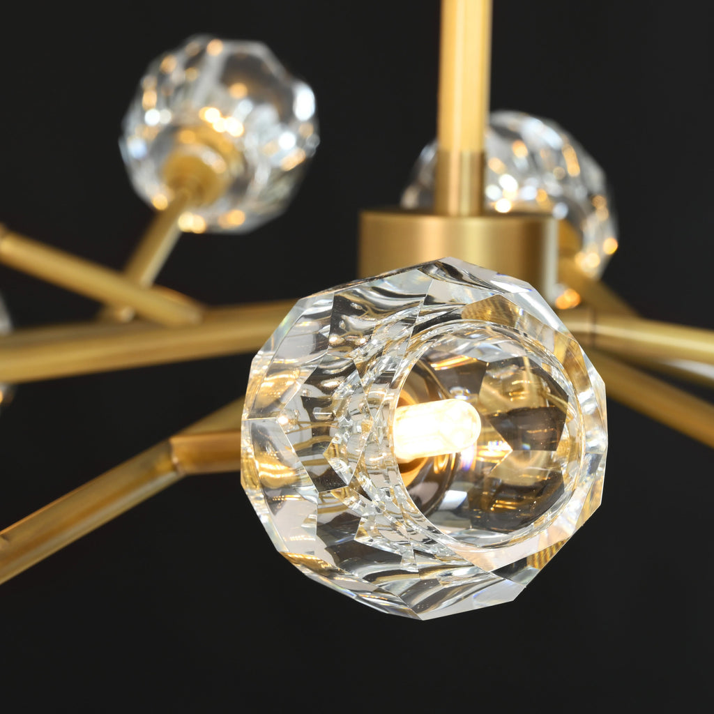 48 Inch Crystal Sputnik Sphere Chandelier – Boule