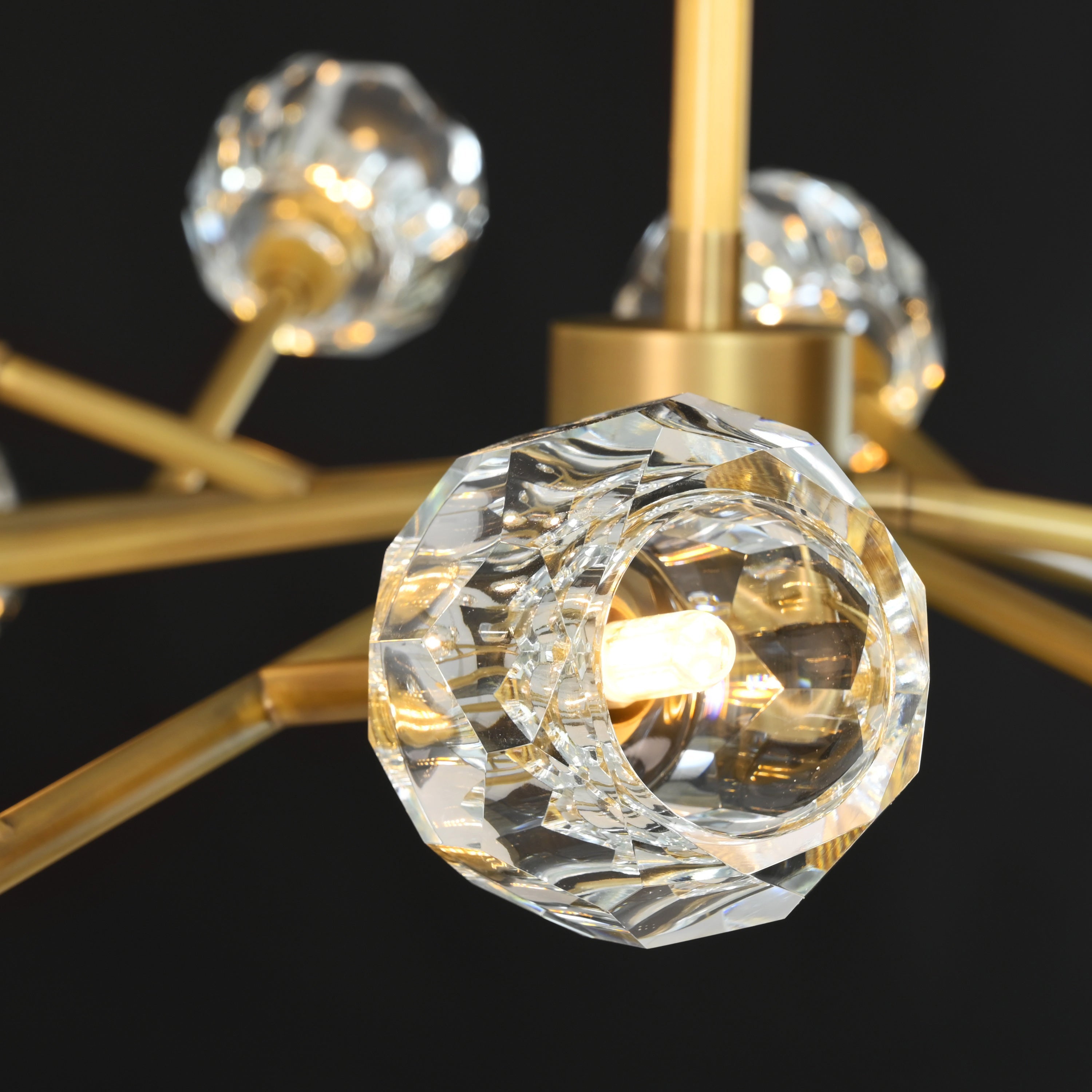 48 Inch Crystal Sputnik Sphere Chandelier – Boule