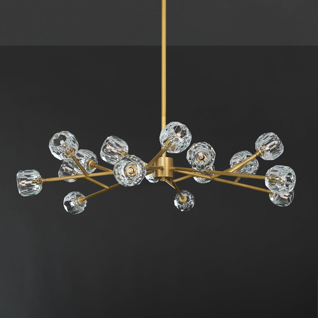 48 Inch Crystal Sputnik Sphere Chandelier – Boule