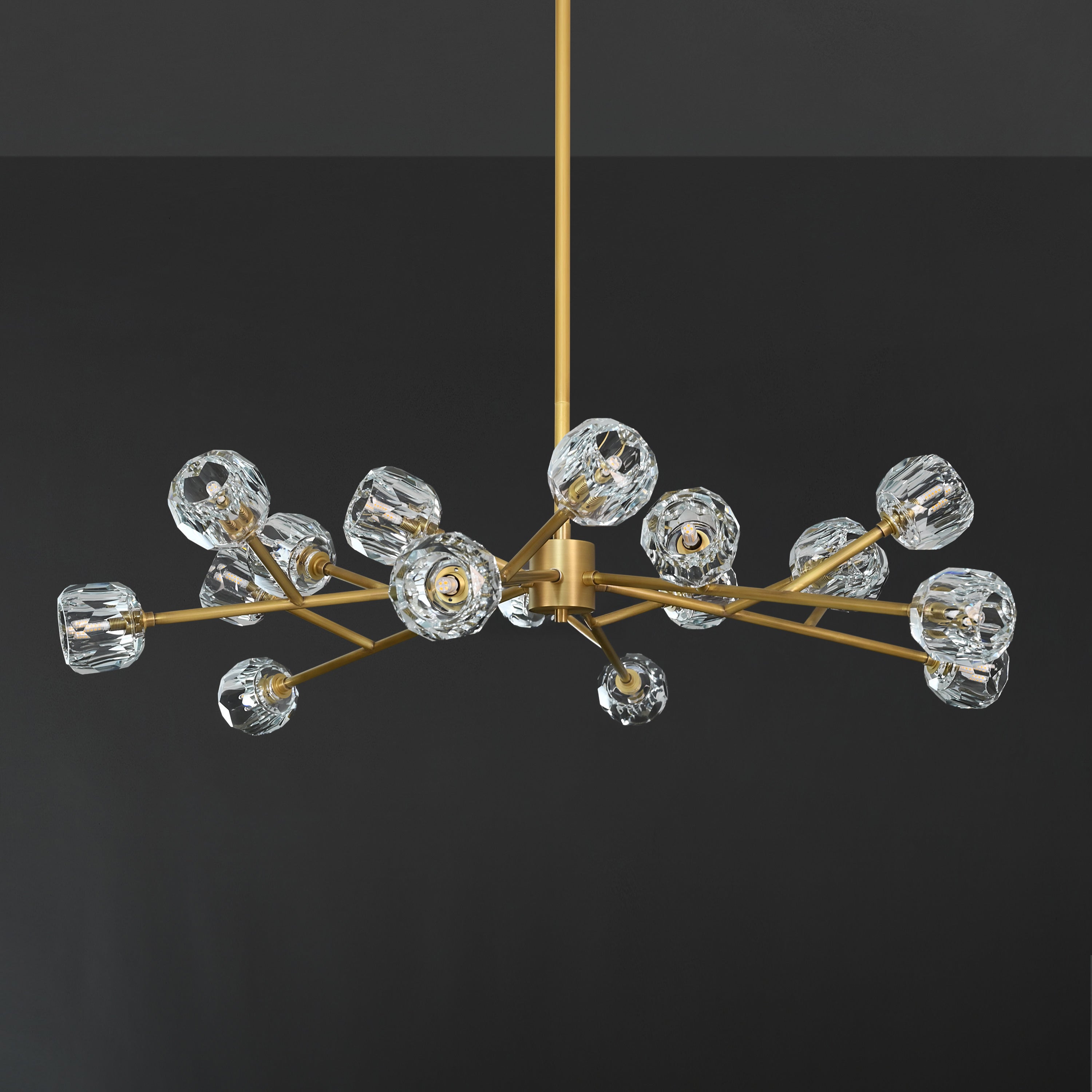 48 Inch Crystal Sputnik Sphere Chandelier – Boule