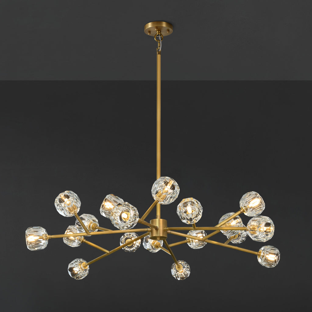48 Inch Crystal Sputnik Sphere Chandelier – Boule