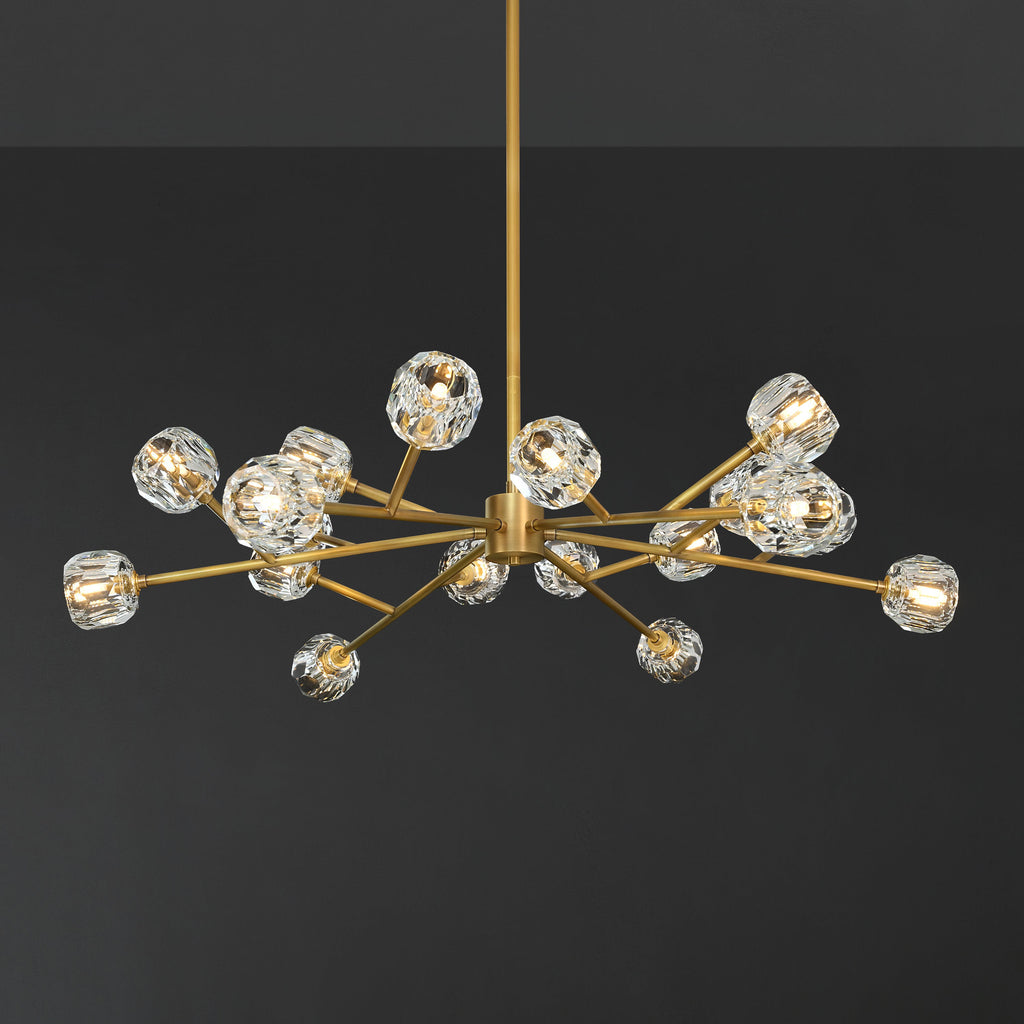 48 Inch Crystal Sputnik Sphere Chandelier – Boule