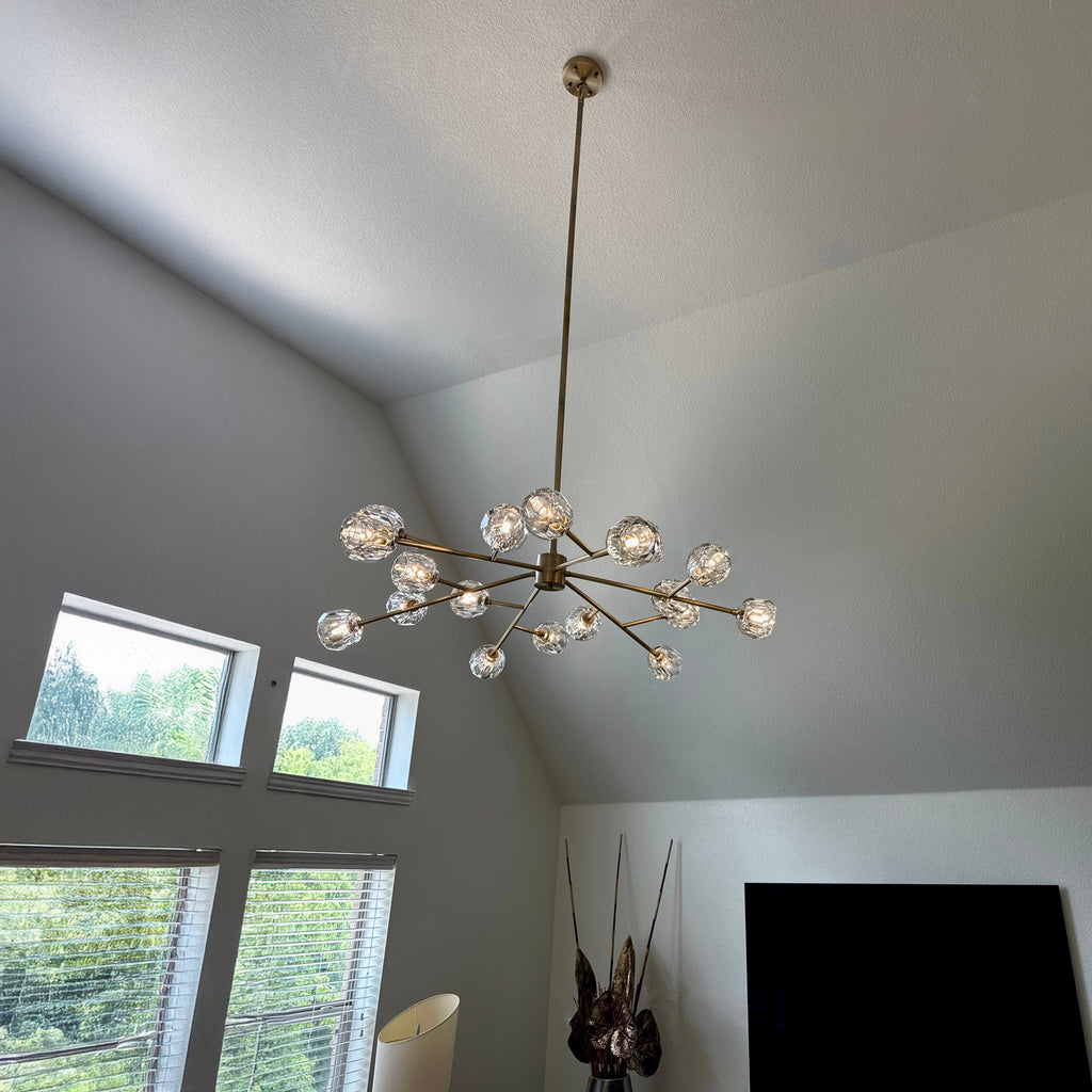 48 Inch Crystal Sputnik Sphere Chandelier – Boule