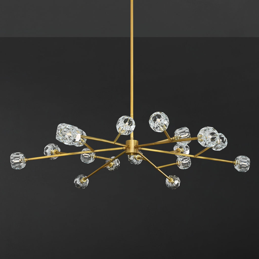 60 Inch Crystal Sputnik Sphere Chandelier – Boule