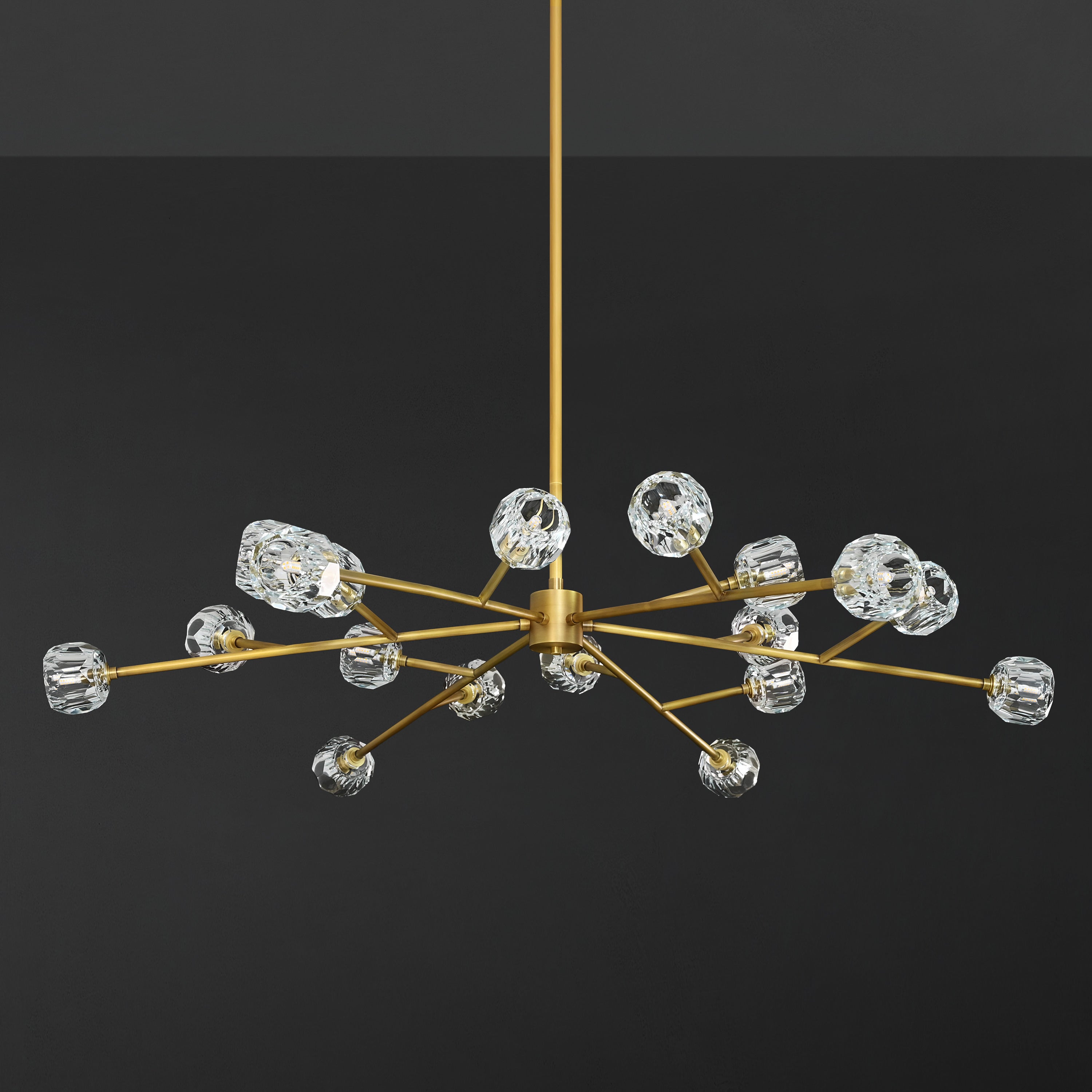 60 Inch Crystal Sputnik Sphere Chandelier – Boule