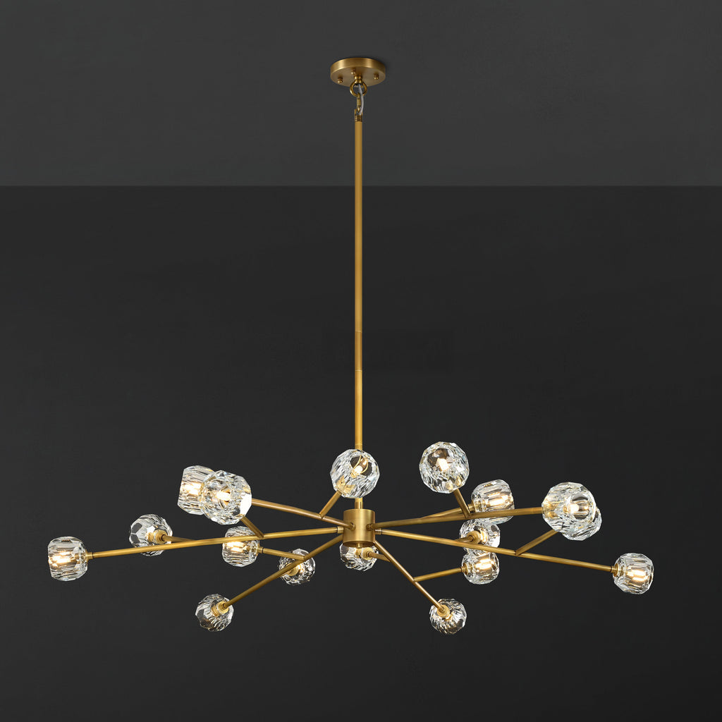 60 Inch Crystal Sputnik Sphere Chandelier – Boule