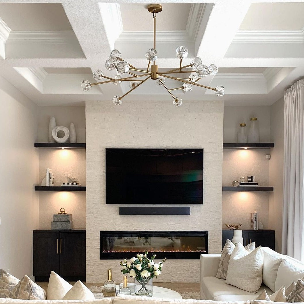 60 Inch Crystal Sputnik Sphere Chandelier – Boule