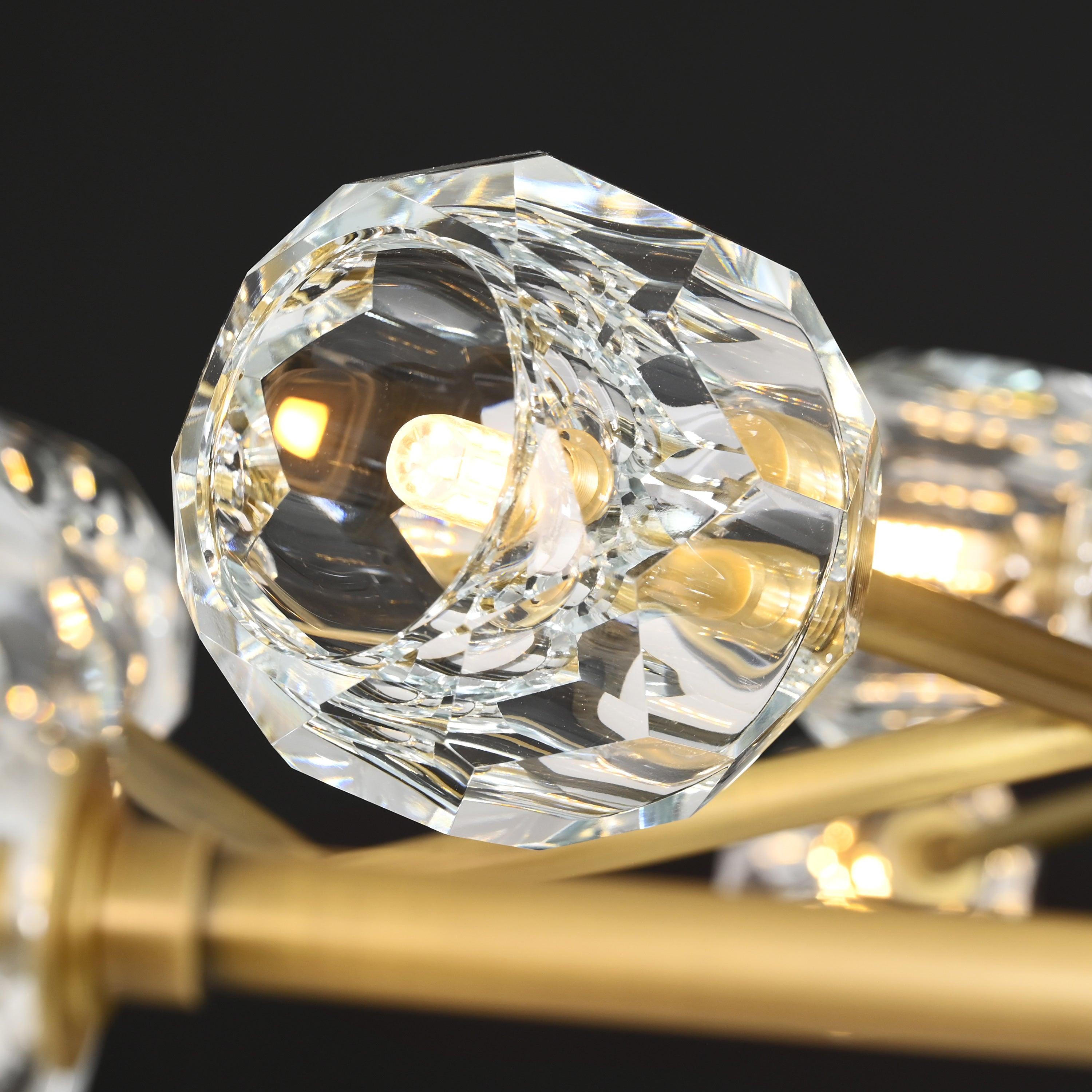 60 Inch Crystal Sputnik Sphere Chandelier – Boule