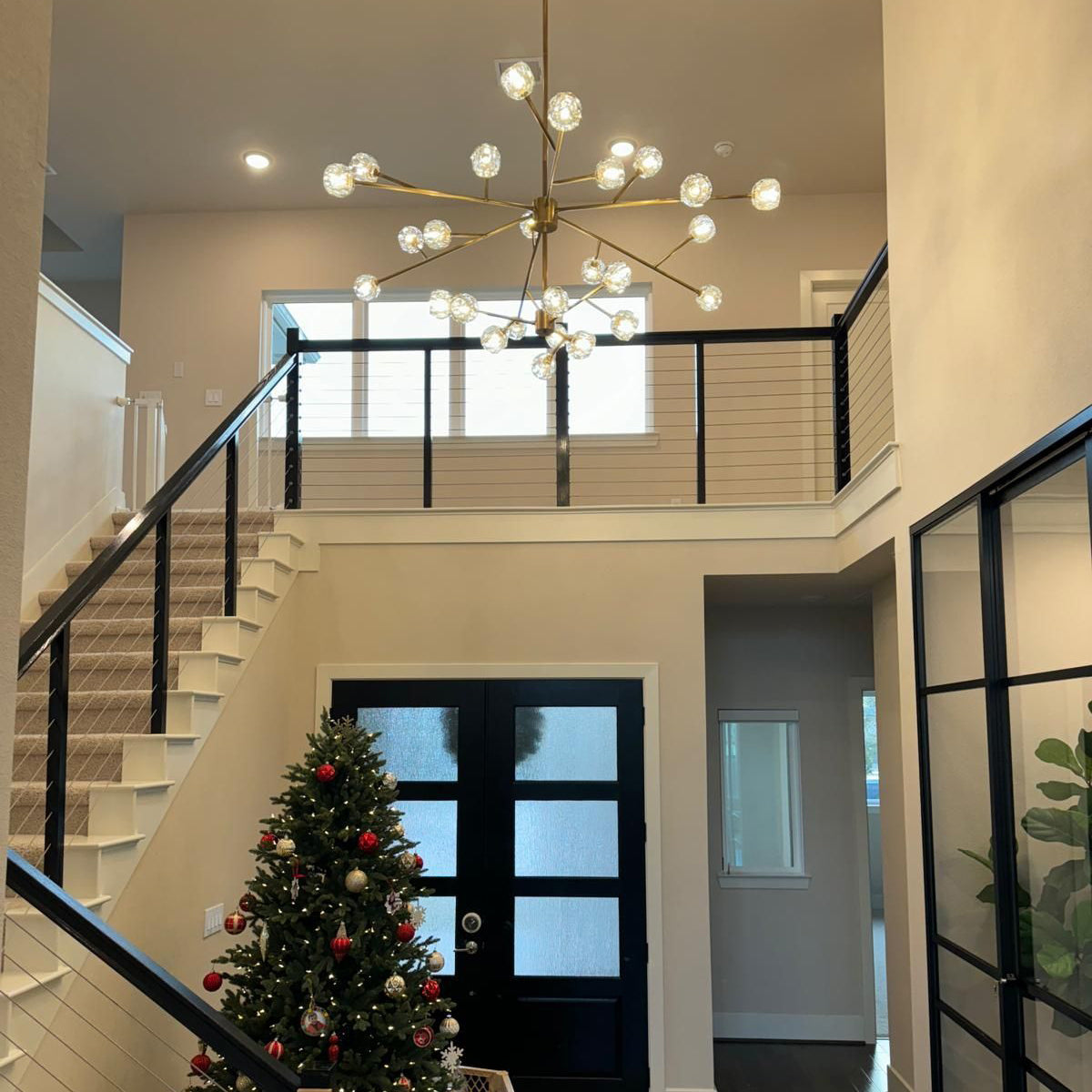 60 Inch Crystal Sputnik Sphere Chandelier – Boule
