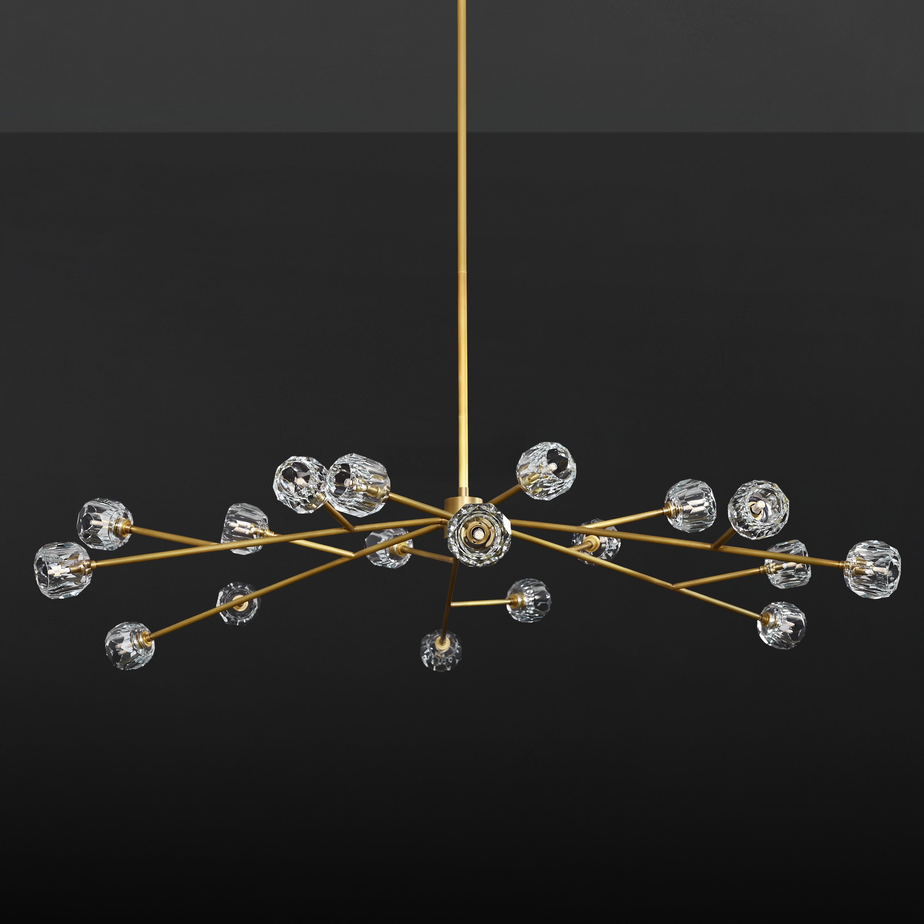 72 Inch Crystal Sputnik Sphere Chandelier – Boule