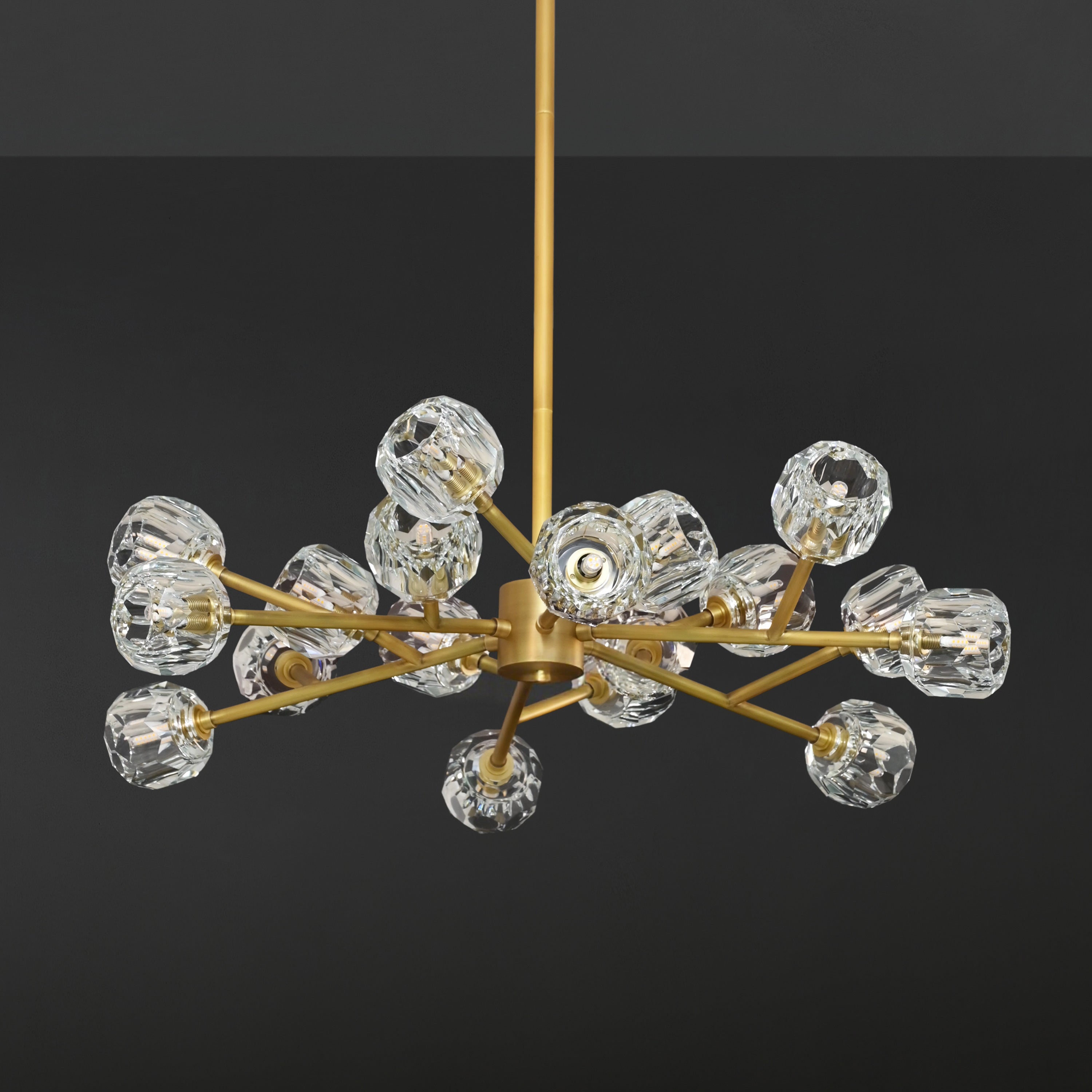 36 Inch Crystal Sputnik Sphere Chandelier – Boule