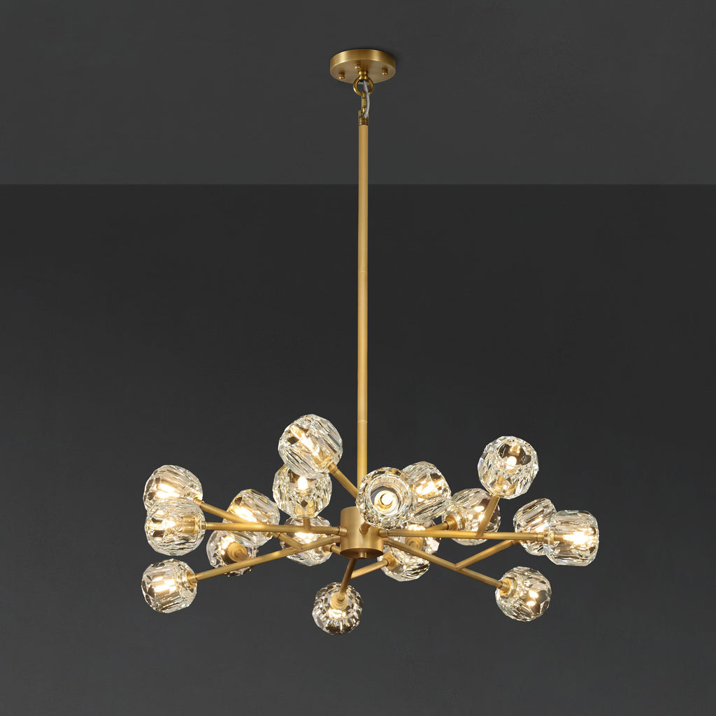 36 Inch Crystal Sputnik Sphere Chandelier – Boule