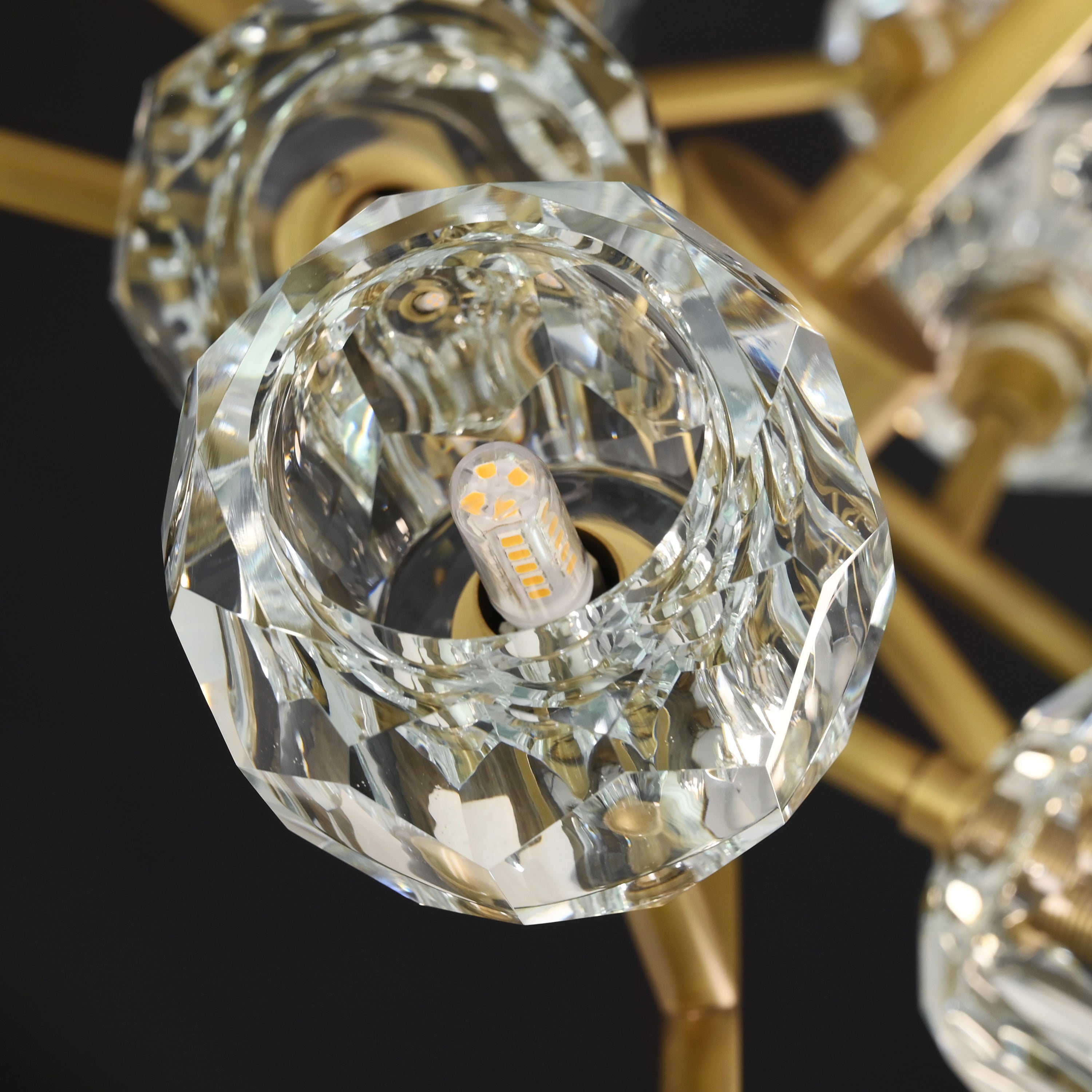 36 Inch Crystal Sputnik Sphere Chandelier – Boule