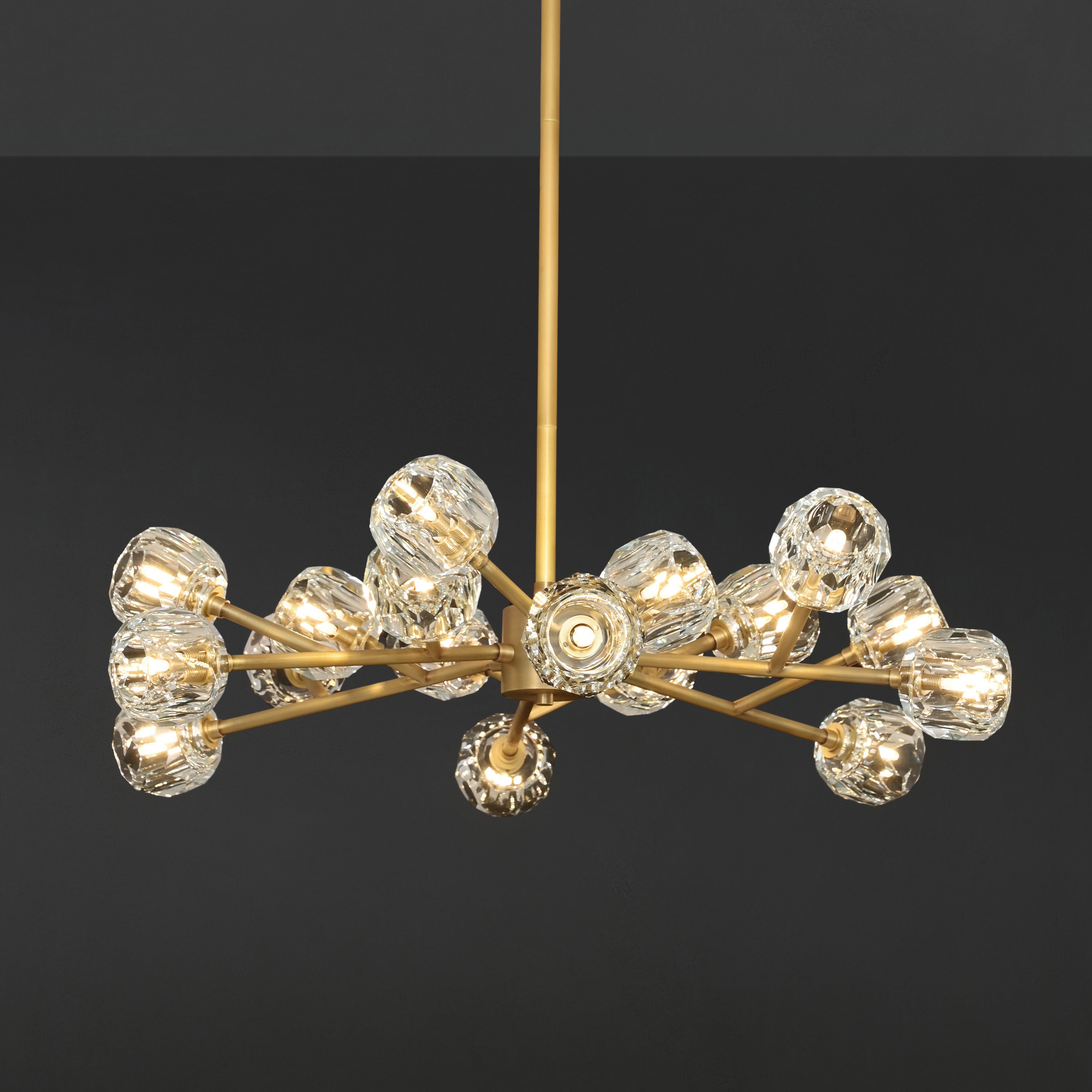 36 Inch Crystal Sputnik Sphere Chandelier – Boule