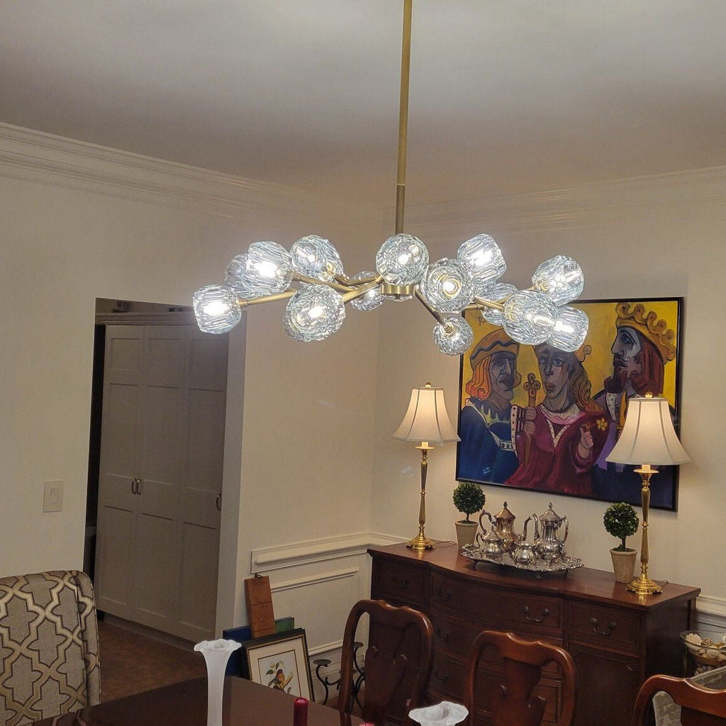 36 Inch Crystal Sputnik Sphere Chandelier – Boule