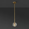 5 Inch Globe Crystal Rod Pendant Light – Boule