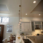 5 Inch Crystal Globe Rod Pendant Light – Boule