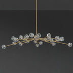 72 Inch Crystal Arm Oval Chandelier – Boule