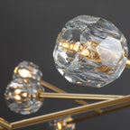 72 Inch Crystal Arm Oval Chandelier – Boule